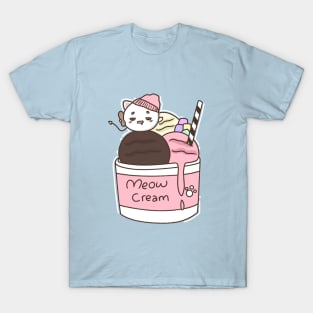 Meow cream T-Shirt